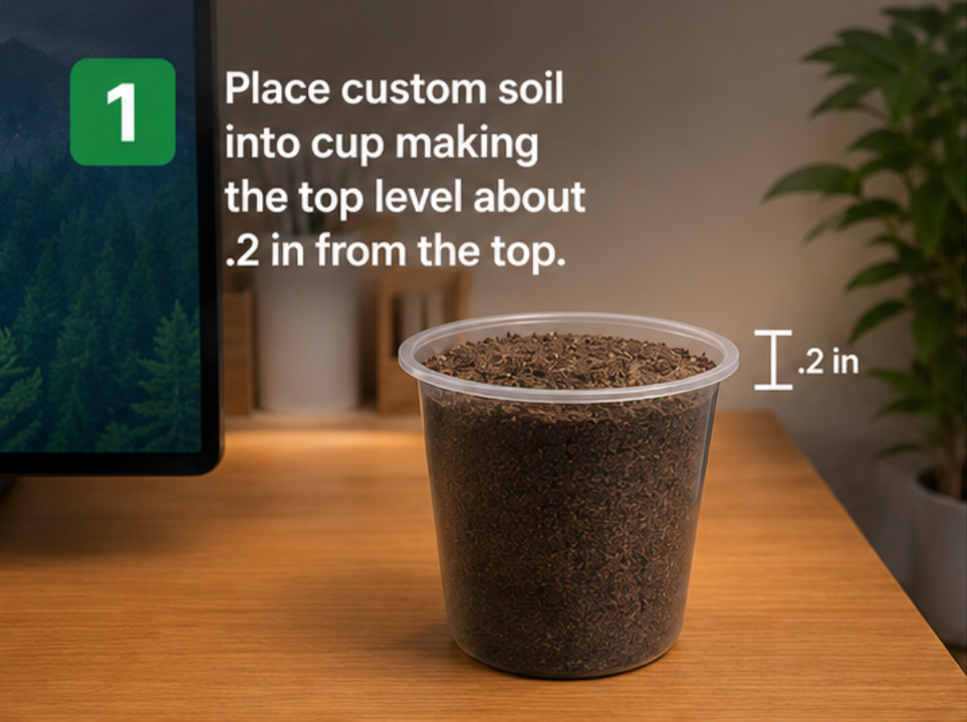 Add the soil